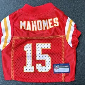 Pet KC Chiefs Mahomes Jersey XS